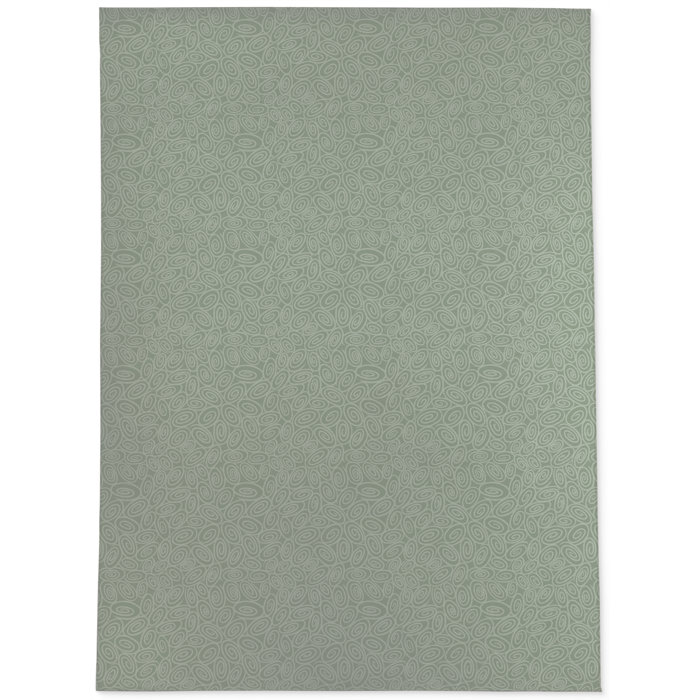 Kavka Round About Sage Kitchen Mat Wayfair